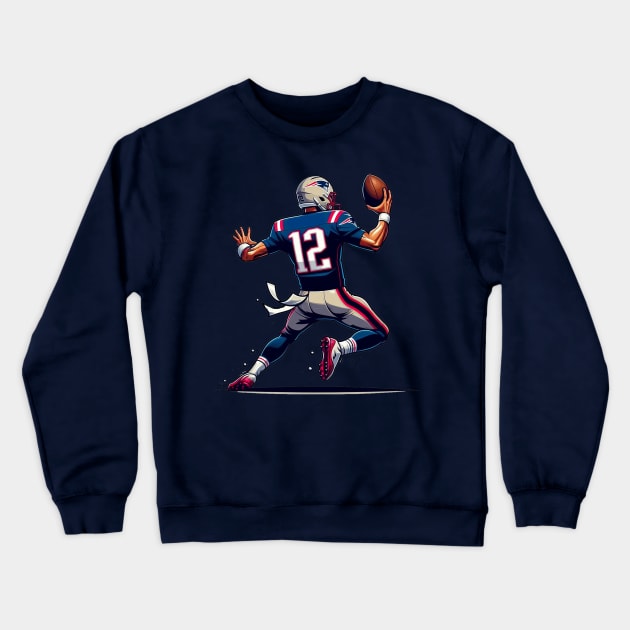 New England Crewneck Sweatshirt by Corecustom